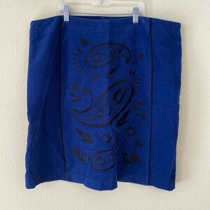 Boden Velvet Skirt